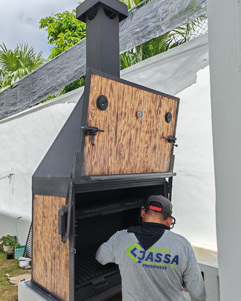 Asador de herrería — Grupo Jassa
