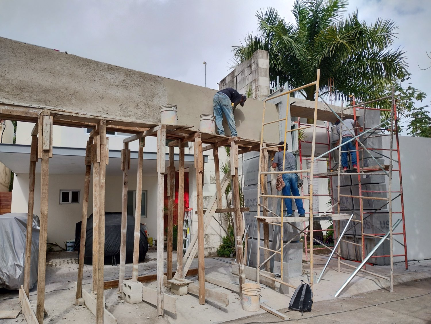 Pérgola en Álamos — Grupo Jassa
