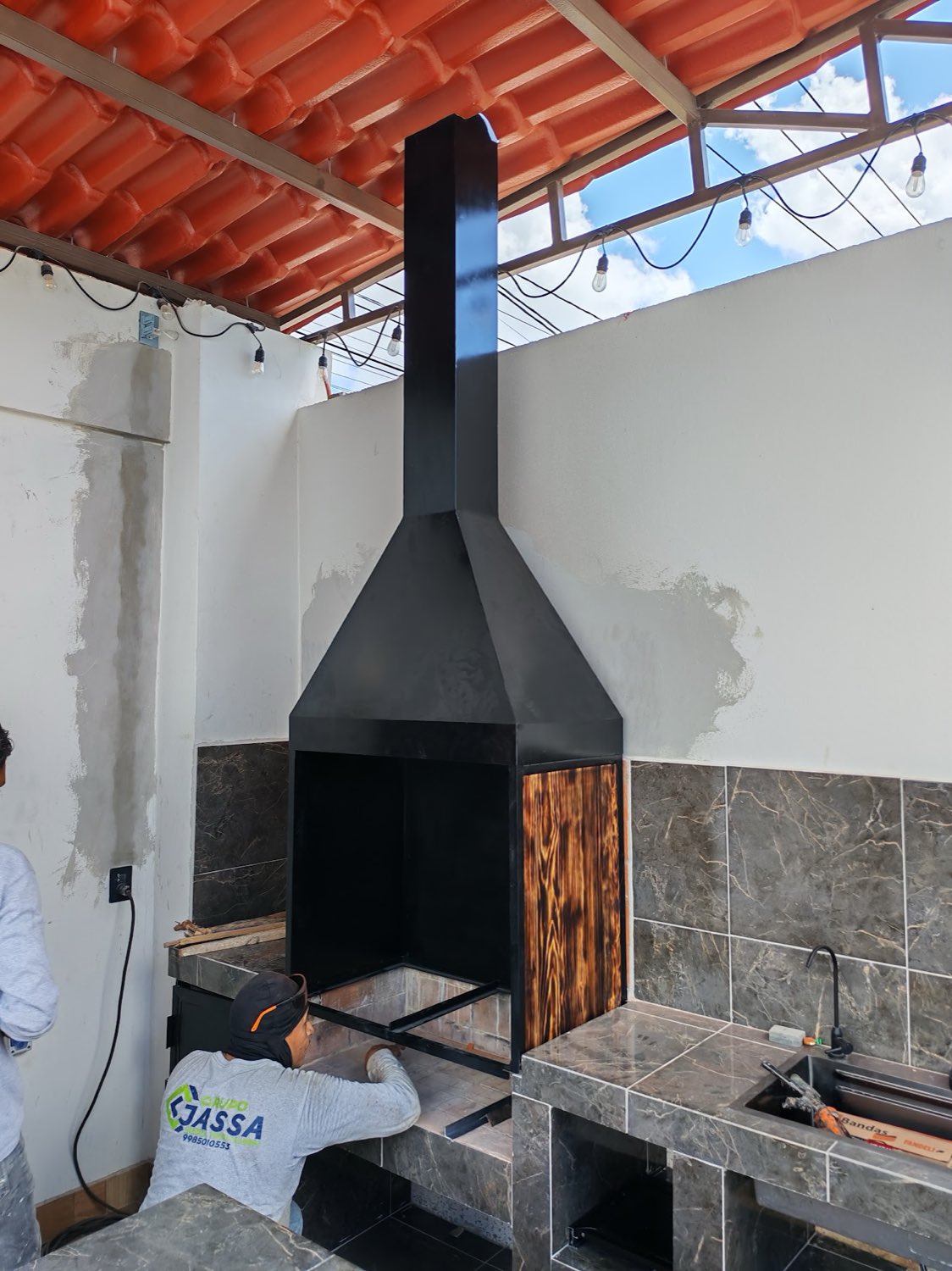 Asador en herrería — Grupo Jassa