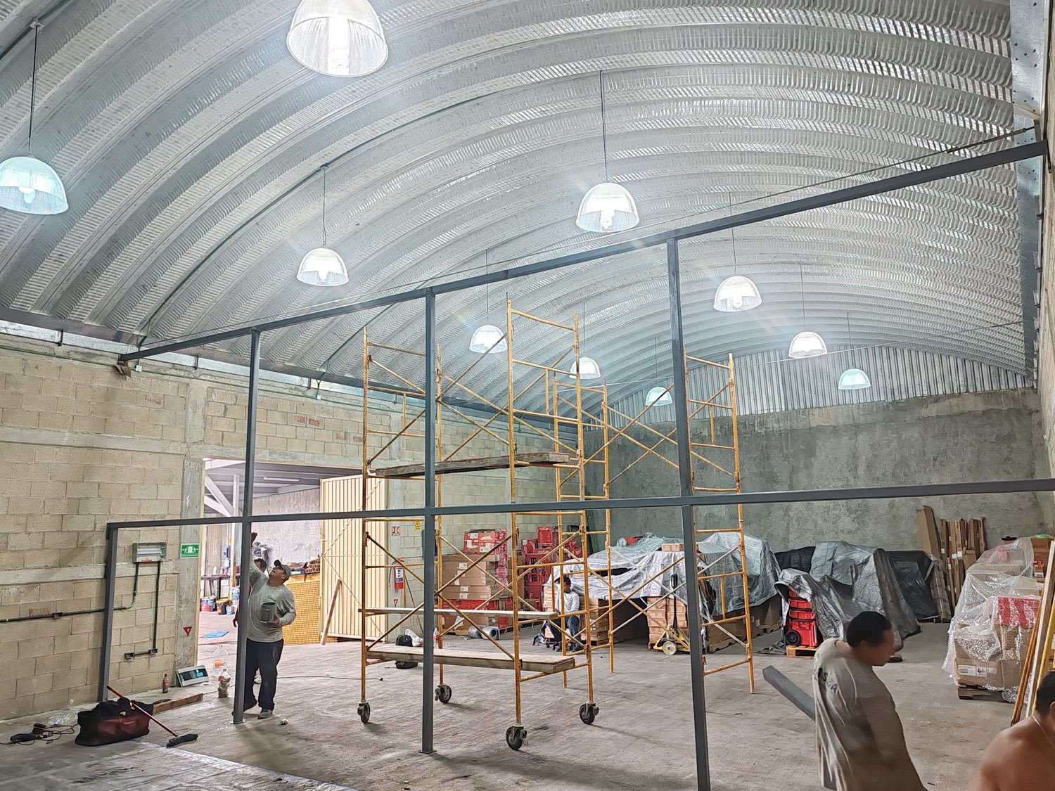 Herrería para bodega — Grupo Jassa